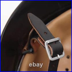 Green WW2 German Elite Wh Army M35 M1935 Steel Helmet Large, Black