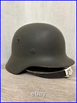 Helmet M 40 German Helmet M40 WW2 Combat helmet M 40 WWII size 62 Helmet M 40 German Helmet M40 WW2 Combat helmet M 40 WWII size 62