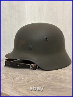 Helmet M 40 German Helmet M40 WW2 Combat helmet M 40 WWII size 62 Helmet M 40 German Helmet M40 WW2 Combat helmet M 40 WWII size 62