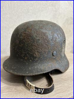 Helmet M35 WW2 not restoration original paint M 35 size 66