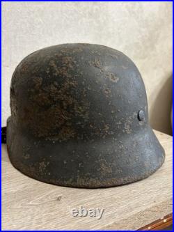 Helmet M35 WW2 not restoration original paint M 35 size 66
