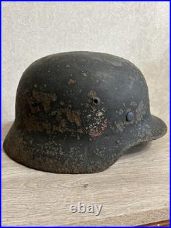 Helmet M35 WW2 not restoration original paint M 35 size 66