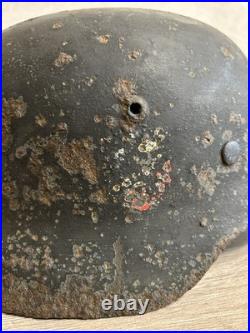 Helmet M35 WW2 not restoration original paint M 35 size 66