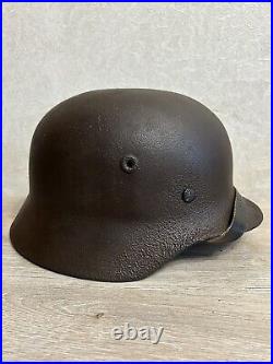 Helmet M35 WW2 not restoration original paint M 40 size 66