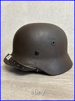 Helmet M35 WW2 not restoration original paint M 40 size 66