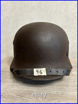 Helmet M35 WW2 not restoration original paint M 40 size 66