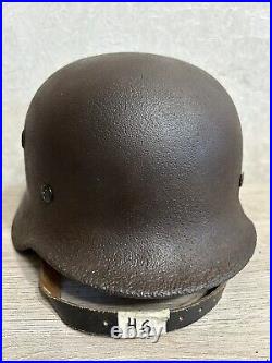 Helmet M35 WW2 not restoration original paint M 40 size 66