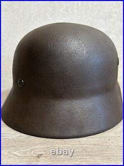 Helmet M35 WW2 not restoration original paint M 40 size 66