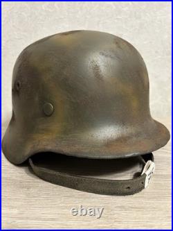 Helmet M40 German Helmet M40 WW2 Combat helmet M 40 WWII size 64 Helmet M40 German Helmet M40 WW2 Combat helmet M 40 WWII size 64