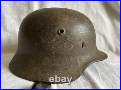 Helmet M40 WW2 not restoration original paint M 40 size 62