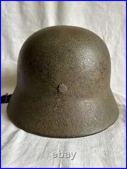 Helmet M40 WW2 not restoration original paint M 40 size 62