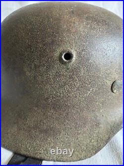 Helmet M40 WW2 not restoration original paint M 40 size 62