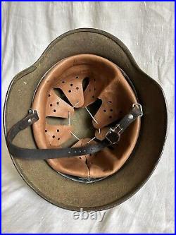 Helmet M40 WW2 not restoration original paint M 40 size 62