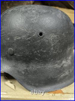 Helmet M42 German Helmet M42 WW2 Combat helmet M 42 WWII size 64 Free Shipping Helmet M42 German Helmet M42 WW2 Combat helmet M 42 WWII size 64 Free Shipping
