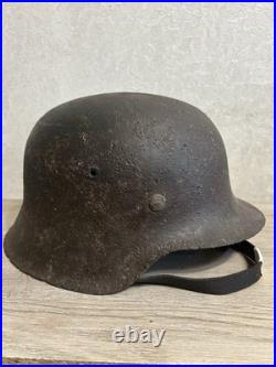 Helmet M42 WW2 not restoration original paint M 42 size 66