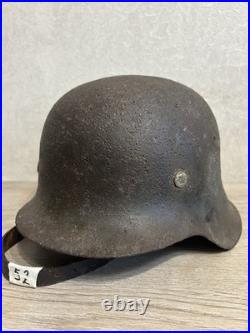 Helmet M42 WW2 not restoration original paint M 42 size 66