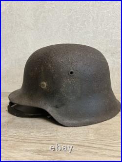 Helmet M42 WW2 not restoration original paint M 42 size 66