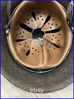 Helmet M42 WW2 not restoration original paint M 42 size 66