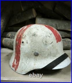 Helmet german original helmet M35 WW2 WWII size 60 Very SmallSize Free Shipping Helmet german original helmet M35 WW2 WWII size 60 Very SmallSize Free Shipping