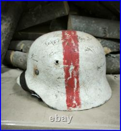 Helmet german original helmet M35 WW2 WWII size 60 Very SmallSize Free Shipping Helmet german original helmet M35 WW2 WWII size 60 Very SmallSize Free Shipping