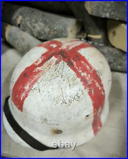 Helmet german original helmet M35 WW2 WWII size 60 Very SmallSize Free Shipping Helmet german original helmet M35 WW2 WWII size 60 Very SmallSize Free Shipping