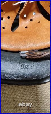 Helmet german original helmet M40 size 62 WW2 WWII after restoration present