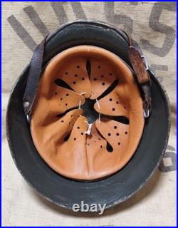 Helmet german original helmet M40 size 62 WW2 WWII after restoration present