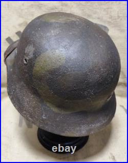 Helmet german original helmet M40 size 62 WW2 WWII after restoration present