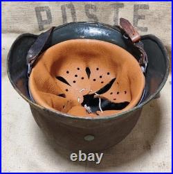 Helmet german original helmet M40 size 62 WW2 WWII after restoration present
