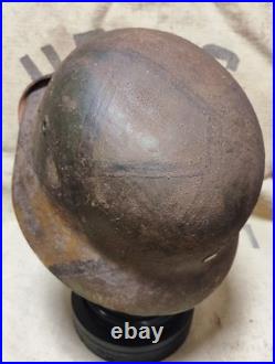 Helmet german original helmet M40 size 62 WW2 WWII after restoration present