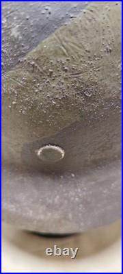 Helmet german original helmet M40 size 62 WW2 WWII after restoration present