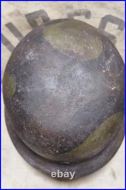Helmet german original helmet M40 size 62 WW2 WWII after restoration present