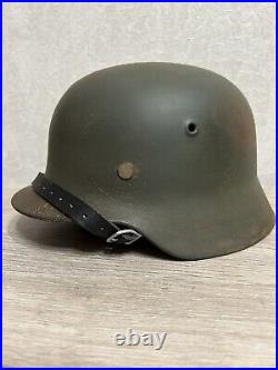 Helmet german original nice helmet M 40 size 64 original WW2 WWII