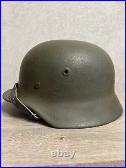 Helmet german original nice helmet M 40 size 64 original WW2 WWII