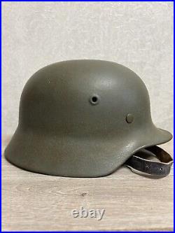 Helmet german original nice helmet M 40 size 64 original WW2 WWII