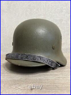 Helmet german original nice helmet M 40 size 64 original WW2 WWII