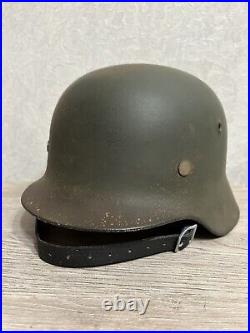 Helmet german original nice helmet M 40 size 64 original WW2 WWII