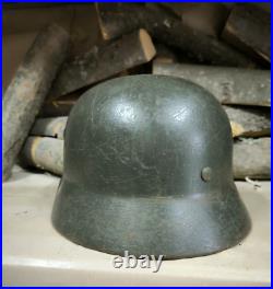 Helmet german original nice helmet M35 2D size 64 original WW 2 II Free Shipping