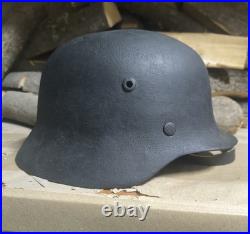 Helmet german original nice helmet M35 original WW2 WWII size 64 Free Shipping