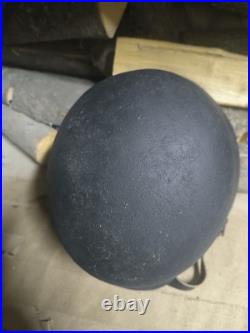 Helmet german original nice helmet M35 original WW2 WWII size 64 Free Shipping