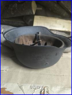 Helmet german original nice helmet M35 original WW2 WWII size 64 Free Shipping