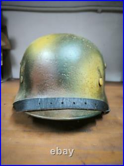 Helmet german original nice helmet M35 size 60 original WW2 WWII Free Shipping