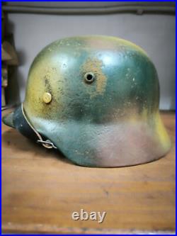 Helmet german original nice helmet M35 size 60 original WW2 WWII Free Shipping
