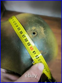 Helmet german original nice helmet M35 size 60 original WW2 WWII Free Shipping