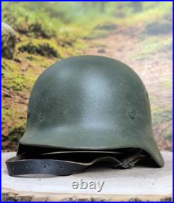 Helmet german original nice helmet M35 size 60 original WW2 WWII Small Size Rare