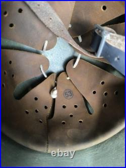 Helmet german original nice helmet M35 size 60 original WW2 WWII Small Size Rare