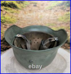 Helmet german original nice helmet M35 size 60 original WW2 WWII Small Size Rare