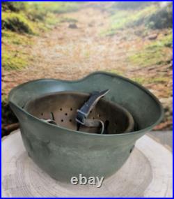 Helmet german original nice helmet M35 size 60 original WW2 WWII Small Size Rare