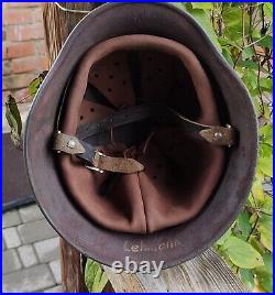 Helmet german original nice helmet M35 size 62 have a number WW2 WWII