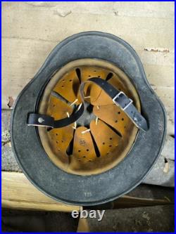 Helmet german original nice helmet M35 size 62 original WW2 WWII Free Shipping